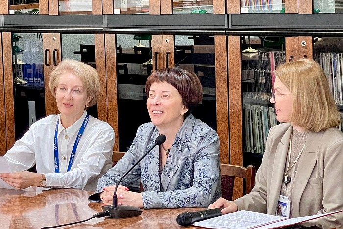 Фото №2/2 к новости «15 апреля. В СПбГУП состоялся финальный этап XX Международного конкурса творческих работ старшеклассников «Идеи Д.С.&nbsp;Лихачева и современность» в дистанционном формате.»